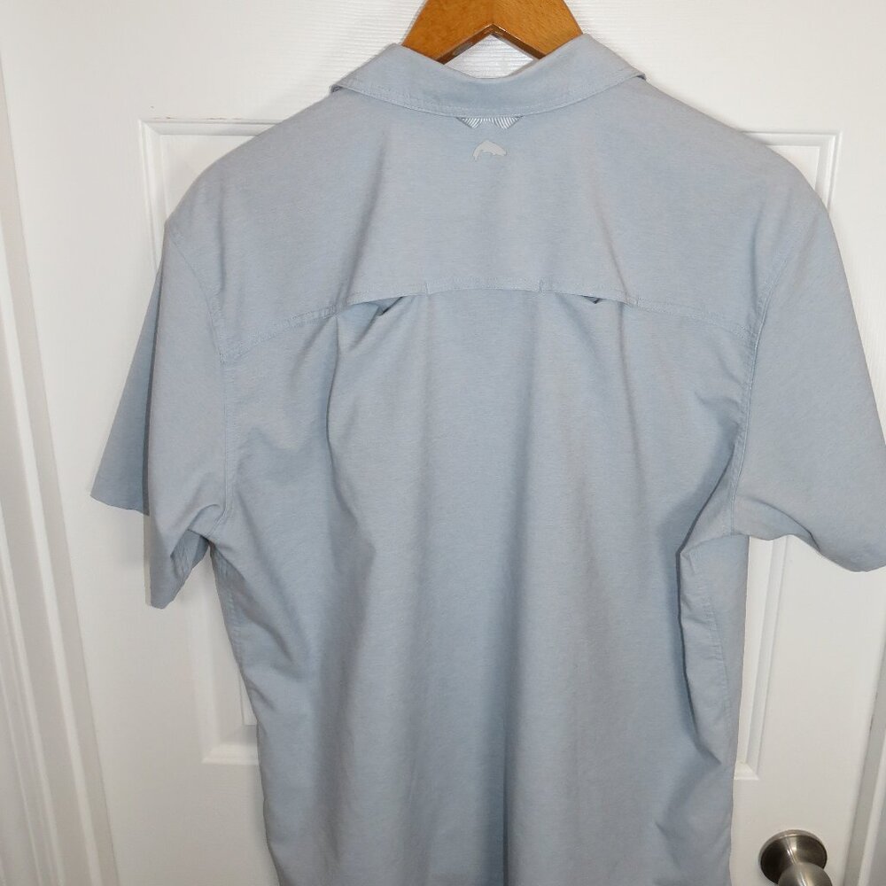 Simms Performance Fishing Button Down Short Sleev… - image 5